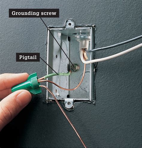 how connect the wired electrical in metal electrical box|how to wire an outlet.